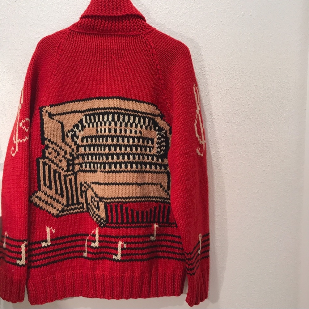 Vintage Knit Grandpa Cardigan - Picture 3 of 7